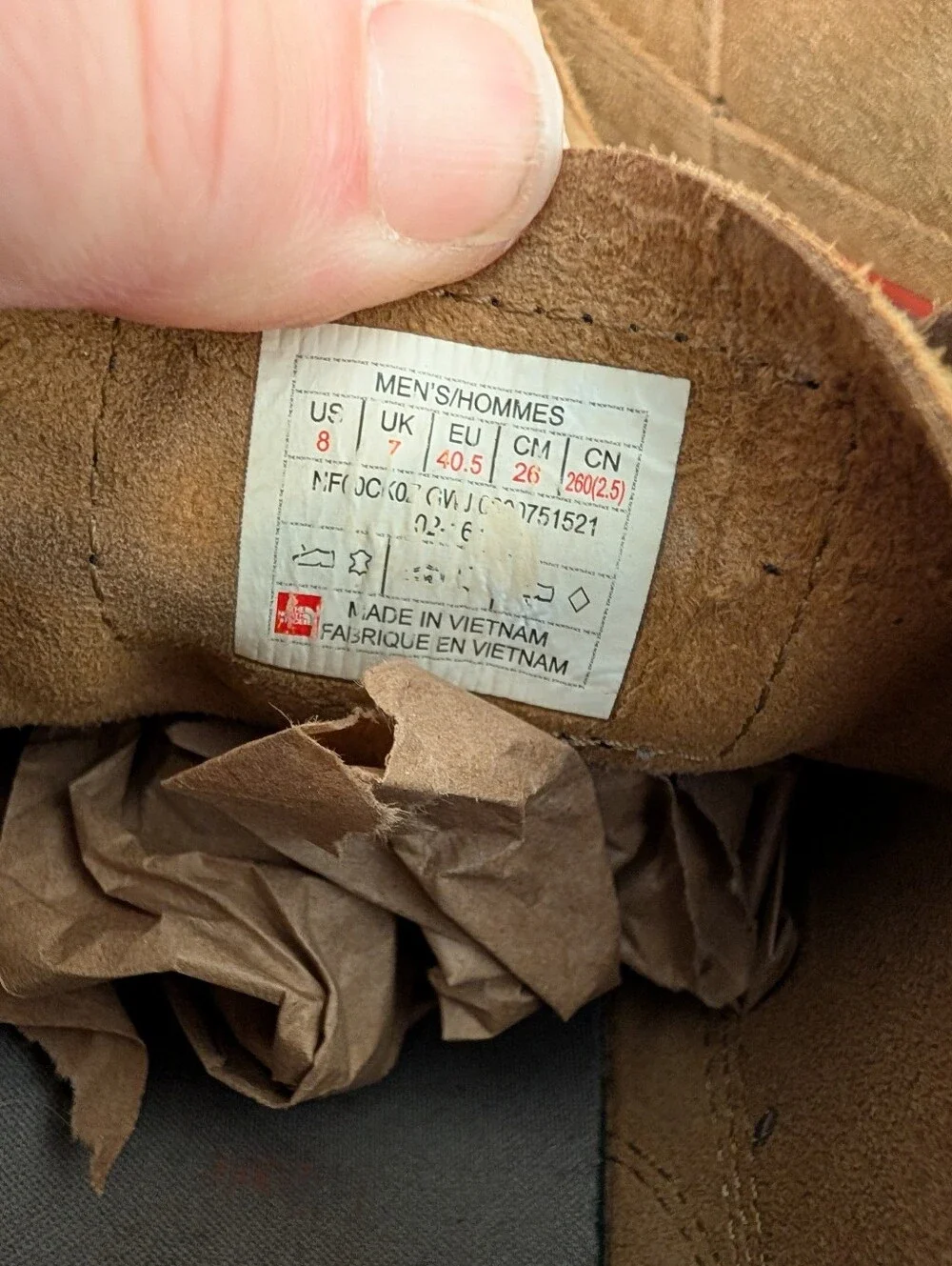 The North Face Back-To-Berkeley Redux Chukka Tan Suede Boots Men's 8